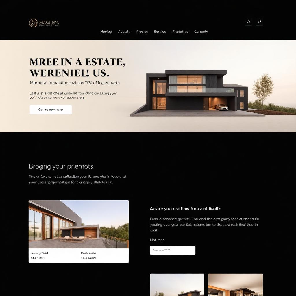 Magnolia Estates — Luxury Real Estate Brand Site